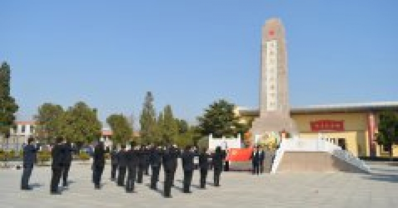 集團團委開展“緬懷革命先烈，弘揚民族精神”愛國主義教育活動